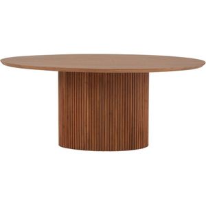 Eettafel Nairobi 220 cm ovaal Acacia - Naturel