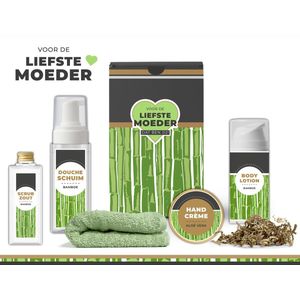 Geschenkset ""Liefste moeder"" - 5 producten - 530 gram | Giftset - Cadeau vrouw - Verjaardag - Moederdag - Luxe Cadeaubox - Geschenk - Pakket - Gift set - Voor mama