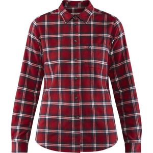 Fjallraven Övik Flannel Shirt W Dames Outdoorblouse - Maat M