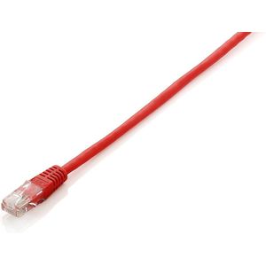 Equip Patchkabel (Cat6 U/UTP 2xRJ45 ECO Polybag 5,00 m) rood