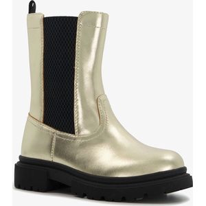 TwoDay metallic meisjes chelsea boots goud - Maat 28