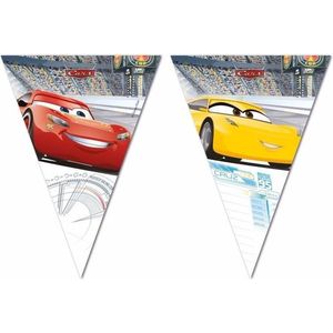 Plastic Disney Cars vlaggenlijn / slingers 6 meter