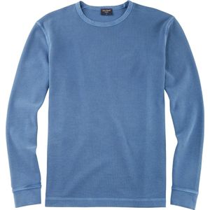 OLYMP Casual modern fit T-shirt - rookblauw - Maat: S