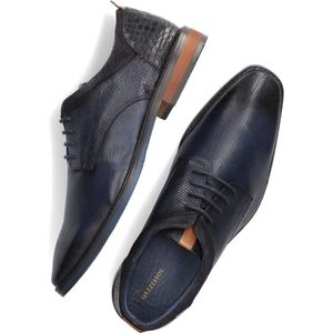 Mazzeltov Bari Nette schoenen - Veterschoenen - Heren - Blauw - Maat 40