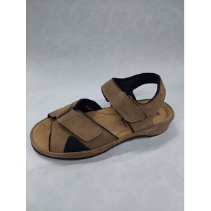 ROHDE 5211 / sandalen met klittenband / bruin / maat 37