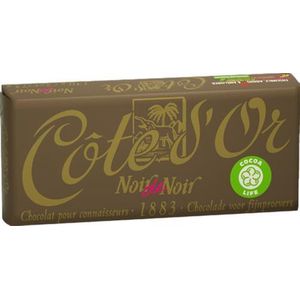 Cote d'Or Noir de Noir extra puur - 2 x 75 gram