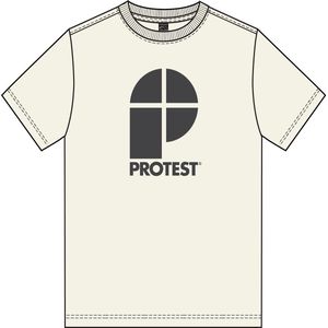 Protest Classic Logo T-Shirt - maat M Men Geen