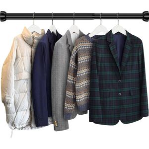 Garderobestangen, uittrekbare kledingstang 70-85 cm, kledingstandaard, arderobenstang en accessoires voor het ophangen van kleding voor de slaapkamer