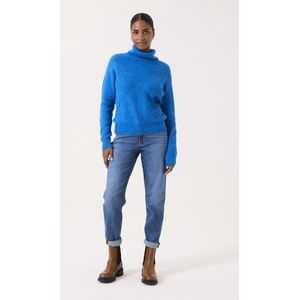 GARCIA Dames Trui Blauw - Maat M