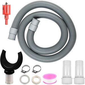 Regenton Verbindingsset - Inclusief Slang en Shunt - 8 Stuks