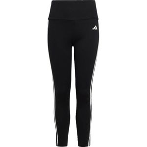 adidas Performance Essentials AEROREADY 3-Stripes High-Waisted Leggings - Kinderen - Zwart- 128