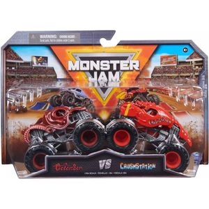 Hot wheels Monster Jam truck 2-pack Octon8er & Crush station- monstertruck 9 cm schaal 1:64