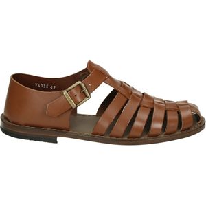 Vanni V4035 - Heren sandalen - Kleur: Cognac - Maat: 42