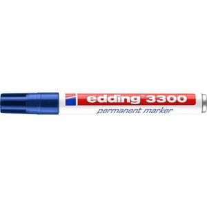 Edding Marker 3300 Permanent Beitelvormig 1-5 Mm Blauw