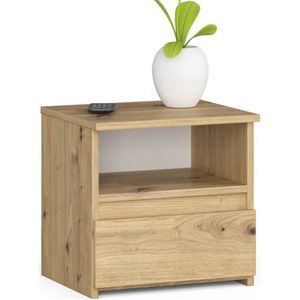 Nachtkastje CL1 met 1 Lade / AKORD Furniture Factory / Artisan Eik / 40 x 40 x 35 cm