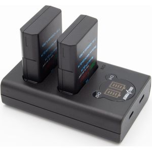 ChiliPower EN-EL14 Nikon USB Duo Kit - Camera accu set