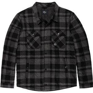 Vintage Industries Square Padded Shirt Grey Check