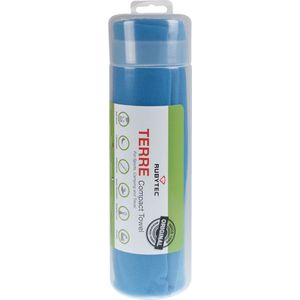 Rubytec - Terre - Badhanddoek - Blauw - Microvezel - Sneldroogtechnologie
