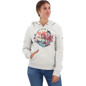 Superdry Japanese Vintge Logo Graphic Capuchon Grijs 2XS Vrouw