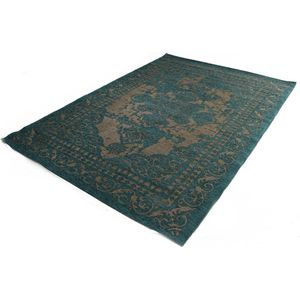 Vintage Vloerkleed Marakesh - Turquoise - 135 x 200 cm