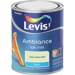 Levis Ambiance Lak Satin Mix - Clear Green B30 - 1 L