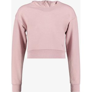 Osaga cropped meisjes hoodie lichtroze - Maat 128