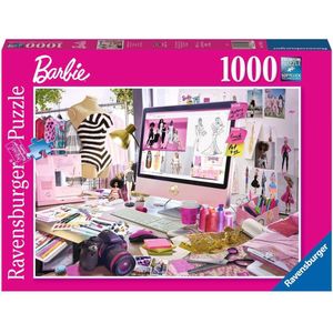Barbie, Mode-icoon Puzzel (1000 Stukjes) - Ravensburger