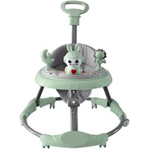 Loopstoel baby - Loopstoel met schommelfunctie - Loopstoeltje baby - Groen