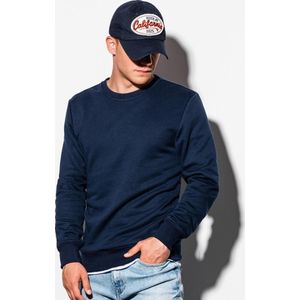Ombre - heren sweater navy - klassiek - B978