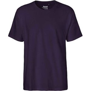 2 Pack Fairtrade Unisex Classic T-Shirt met korte mouwen Purple - 3XL