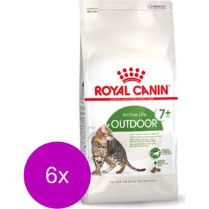 Royal Canin Fhn Outdoor 7plus - Kattenvoer - 6 x 2 kg