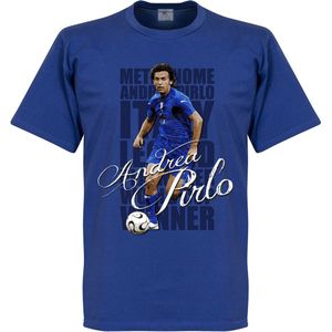 Pirlo Legend T-Shirt - Blauw - Kinderen - 128