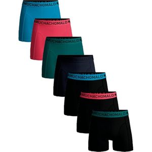 Muchachomalo Heren Boxershorts - 7 Pack - Maat M - 95% Katoen - Mannen Onderbroeken