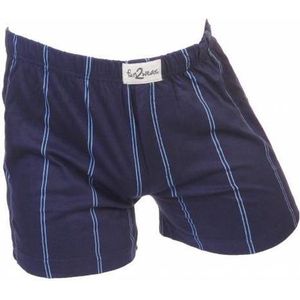 Funderwear-Fun2wear wijde heren boxershort krijtstreep - L - Blauw