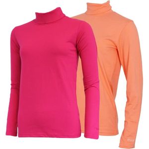 2-Pack Campri Skipully - Wintersportpully - Dames - Pink/Salmon (651) - maat XL