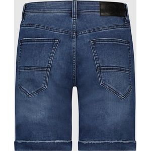 Twinlife Heren Jeans Joshua - Korte broeken - Duurzaam - Elastisch - Blauw - 29