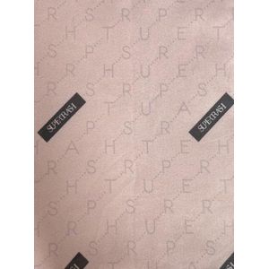 Supertrash rekbaar kaftpapier - Roze - Textiel - 29 x 21 cm - Set van 2 stuks