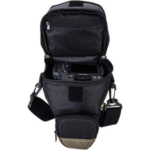 Gewatteerde Shockproof Camera Tas Waterbestendigheid - Bescherming voor Nikon D7500 D7200 D5600 D5500 D5300 - DSLR SLR Spiegelloze Camera's Lens Flash Batterij Sling Starp Tassen Case