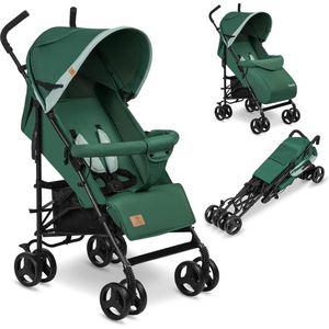 LIONELO Elia - ULTRA Lichtgewicht Buggy - maar 6kg, Kinderwagen voor Reizen en Stad, Verstelbare Rugleuning & Voetensteun, Compact Opvouwbaar, incl. Klamboe, tot 15 kg / 6 Maanden tot 3 jaar