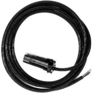 Motorkabel zwart Somfy motoren 10 M 4-aderig