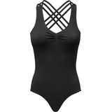 Papillon Balletpak Met Kruisbandjes Dames Zwart Maat S