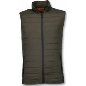 Bodywarmer Heren - Casual Bodywarmer - Groen