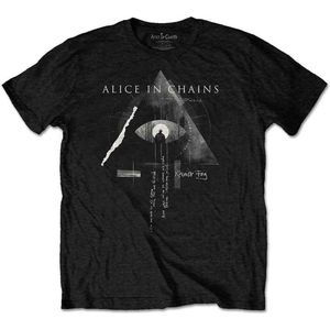 Alice In Chains - Fog Mountain Heren T-shirt - L - Zwart