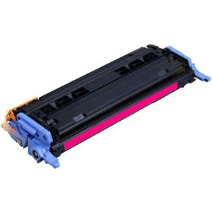 Toner geschikt voor HP 124A (Q6003A) | 1x Magenta geschikt voor HP Color LaserJet 1600 - 2600n - 2605 - 2605dn - 2605dtn - 2605n - CM1015 MFP - CM1017 MFP​
