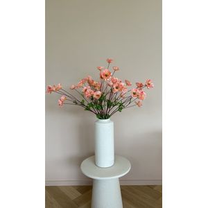 BLOEMM. – Zijden Papaver Roze – Set van 6 Kunstbloemen – Roze Papaver Bloem – Kunstbloemen Boeket – Decoratie Woonkamer – Zonder vaas