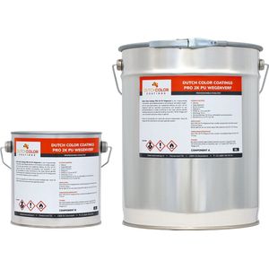 DCC PRO 2K PU Wegenverf - 10L - RAL 3020 | Verkeersrood