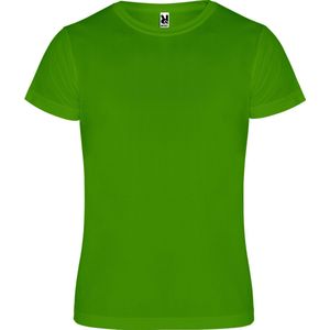 3 Varen groen unisex sportshirt korte mouwen Camimera merk Roly maat S