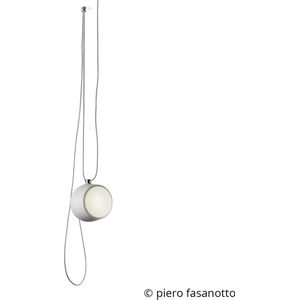 FLOS Aim Kleine LED hanglamp, wit