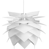 DYBERG LARSEN - PineApple Medium hanglamp WIT - Ø45cm x h40cm