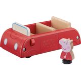 Peppa Pig Speelgoedauto Junior 15,3 X 9,7 Cm Hout Rood 2-delig